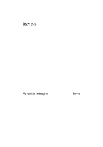 Manual AEG B5712-5 Forno