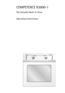 Manual AEG CB3000-1-W Oven