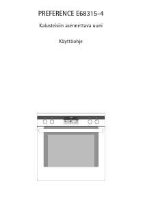 Käyttöohje AEG E68315-4-A Liesi