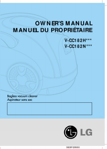 Mode d’emploi LG V-CC182HEUQ Aspirateur