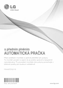 Manuál LG F84A8TDS6 Pračka