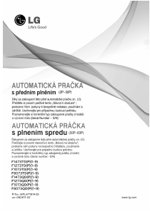 Manuál LG F1273QDP Pračka
