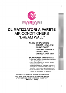 Manual Mariani DW-09E Air Conditioner