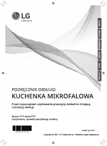 Instrukcja LG MS2535GIR Kuchenka mikrofalowa