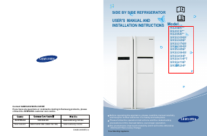 Manual Samsung SRS540HP Fridge-Freezer