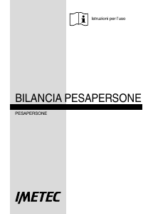 Manuale Imetec ECO SB1 100 Bilancia