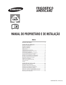 Manual Samsung RS29KASW Frigorífico combinado