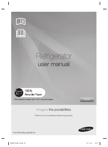 Mode d’emploi Samsung RSG5FUPN Réfrigérateur combiné