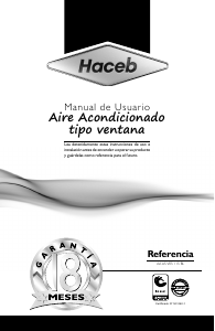 Manual de uso Haceb Assento V05 115 BL Aire acondicionado