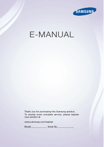 Manual Samsung UA46F7100AM LED Television