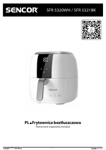 Instrukcja Sencor SFR 5321BK Frytkownica