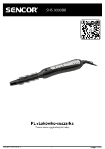 Instrukcja Sencor SHS 3000BK Lokówka