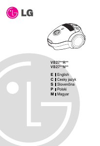 Manual LG VB2716NRTQ Vacuum Cleaner