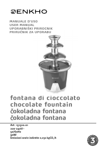 Manuale Enkho 151520.01 Fontana di cioccolato