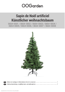 Mode d’emploi OOGarden 0054-0005 Sapin de Noël