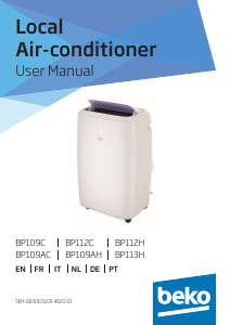 Bedienungsanleitung BEKO BP112H Klimagerät