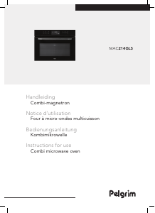 Handleiding Pelgrim MAC214GLS Magnetron