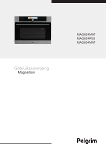 Handleiding Pelgrim MAG834MAT Magnetron