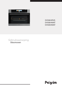 Bedienungsanleitung Pelgrim OVS834MAT Backofen