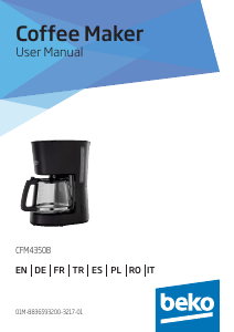 Mode d’emploi BEKO CFM4350B Cafetière