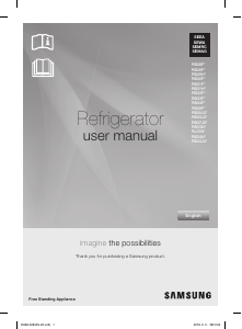 Manual Samsung RB31FWJNDSS Frigorífico combinado
