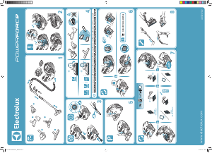 Manual Electrolux PF1CLASSIC Vacuum Cleaner