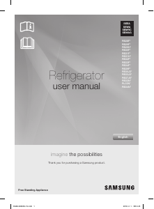 Manual Samsung RB34N52A0SL Frigorífico combinado