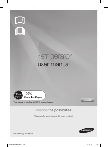 Mode d’emploi Samsung RL48RWCPN Réfrigérateur combiné