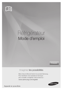 Mode d’emploi Samsung RL71WCPN Réfrigérateur combiné