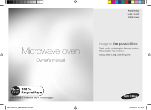 Handleiding Samsung MS6104W Magnetron