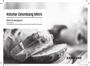 Manual Samsung MG30T5018CK/SM Microwave