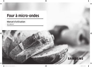 Mode d’emploi Samsung MC35R8058CC/EF Micro-onde
