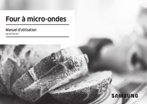 Mode d’emploi Samsung MG30T5018AG/EF Micro-onde