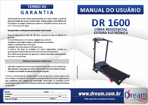 Manual Dream DR 1600 Passadeira