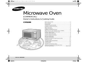 Handleiding Samsung CM1049 Magnetron