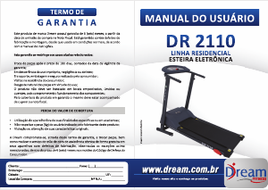 Manual Dream DR 2110 Passadeira