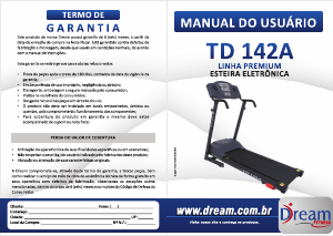 Manual Dream TD 142 A Passadeira