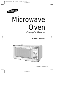 Handleiding Samsung M1D83CE Magnetron