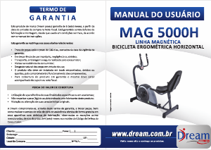 Manual Dream MAG 5000 H Bicicleta estática