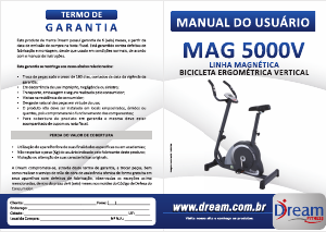 Manual Dream MAG 5000 V Bicicleta estática