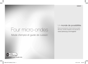 Mode d’emploi Samsung GE82VT-S Micro-onde