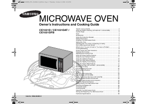 Handleiding Samsung CE1031DAT Magnetron