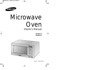 Manual Samsung M1D8SCE Microwave
