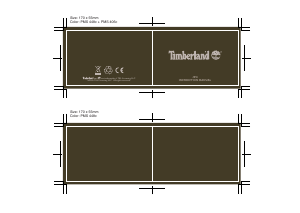 Handleiding Timberland TDWJF200120 Lindenwood Horloge