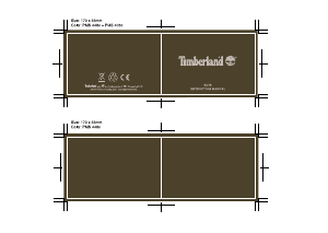 Bedienungsanleitung Timberland TBL.15940 Saugus Armbanduhr