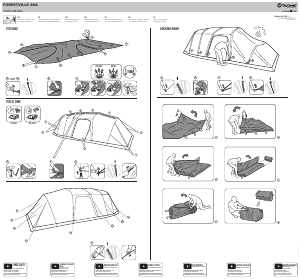 Mode d’emploi Outwell Forestville 6SA Tente