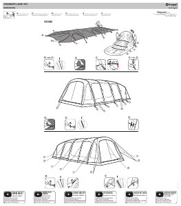 Manual Outwell Yosemite Lake 5TC Tent