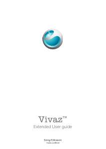Handleiding Sony Ericsson Vivaz Mobiele telefoon