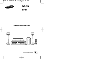 Handleiding Samsung CHT-200 Home cinema set