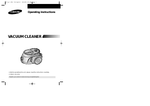 Handleiding Samsung VC-9850 Stofzuiger